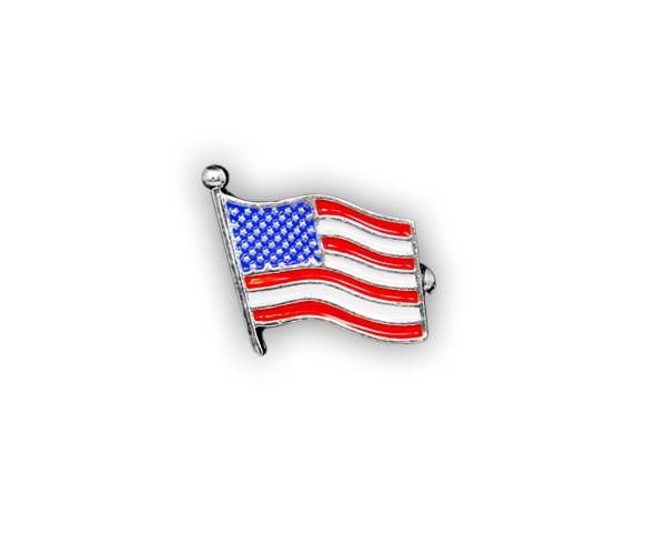 15 Small American Flag Pins (15 Pins) - Fundraising For A Cause
