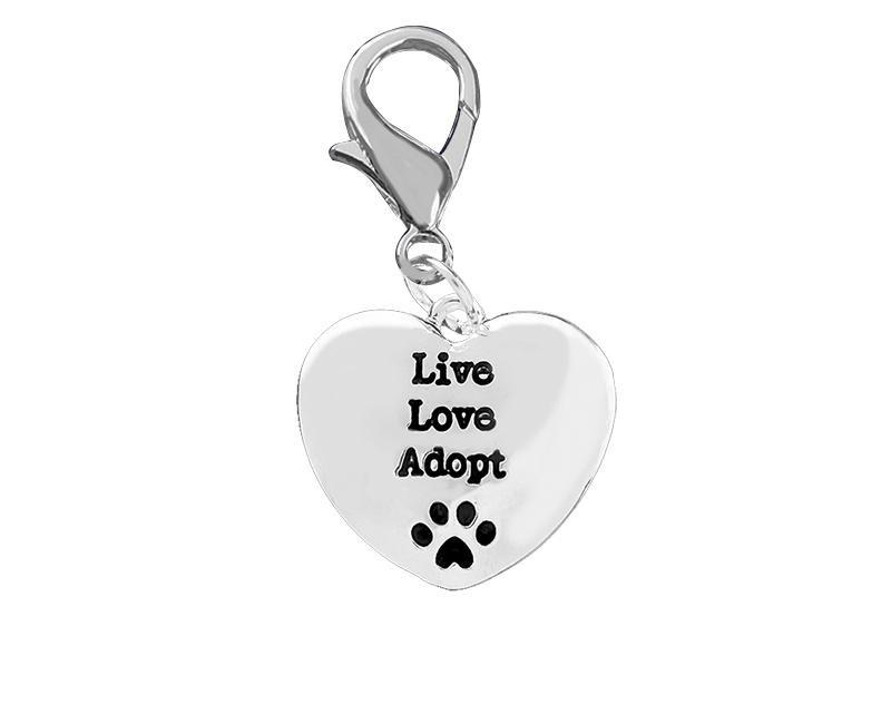 Live Love Adopt Hanging Charms - Fundraising For A Cause