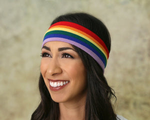 25 Rainbow Gay Pride Sport Headbands (25 Headbands) - Fundraising For A Cause