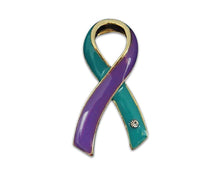 Load image into Gallery viewer, Sexual Assault Ribbon Awareness Pins - Fundraising For A Cause