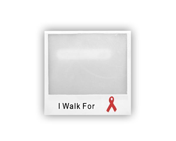 25 Walk Red Ribbon Photo Pins (25 Pins) - Fundraising For A Cause