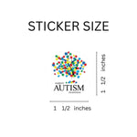 Support Autism Awareness Tree Stickers - Fundraising For A Cause