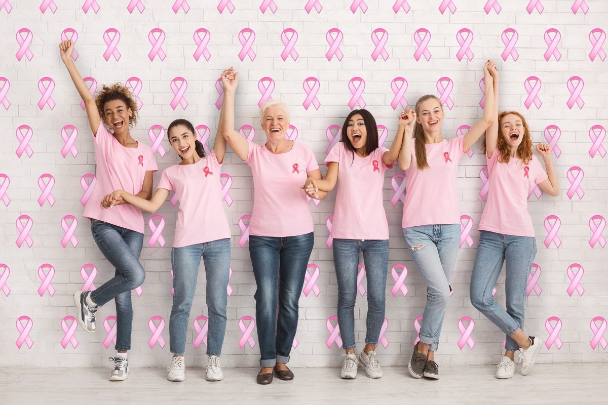 Breast Cancer Awareness Paper Ribbon Decorations (50 Ribbons) - Fundraising For A Cause