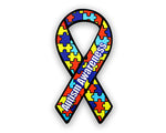 Large Paper Autism Ribbon Ribbons, Decorations (50 Ribbons) - Fundraising For A Cause