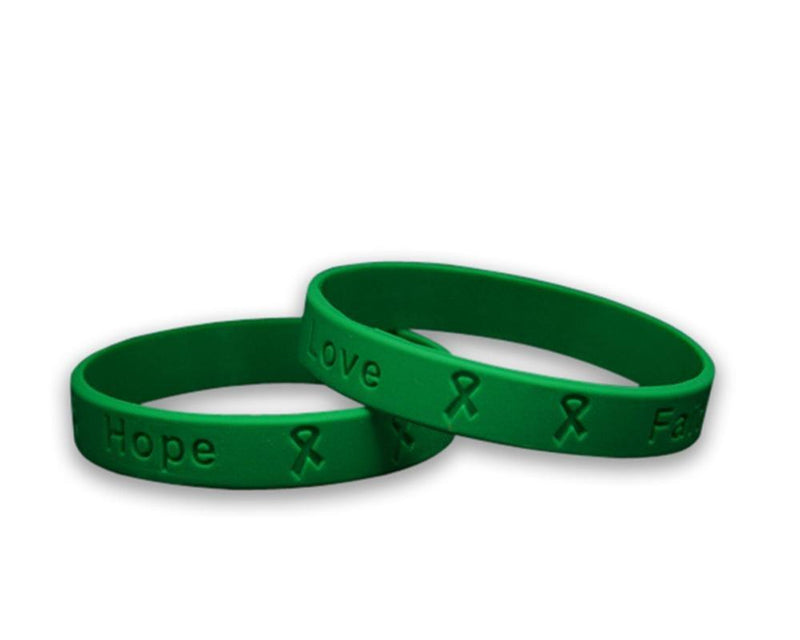 50 Child Liver Cancer Awareness Silicone Bracelets (50 Bracelets) - Fundraising For A Cause