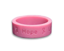 Load image into Gallery viewer, 50 Pink Breast Cancer Awareness Silicone Rings (50 Rings) - Fundraising For A Cause