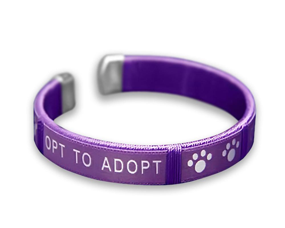 Opt to Adopt Bangle Bracelet - Child Size - Fundraising For A Cause