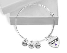 Load image into Gallery viewer, Fibromyalgia Heart Retractable Charm Bracelets - Fundraising For A Cause