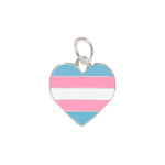 Black Cord Heart Transgender LGBTQ Necklaces - Fundraising For A Cause