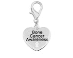 Bone Cancer Heart Awareness Hanging Charms - Fundraising For A Cause