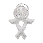 Breast Cancer Awareness Angel Pink Ribbon Pin Counter Display (12 Cards) - Fundraising For A Cause