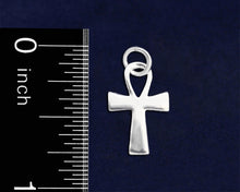 Load image into Gallery viewer, Decorative Silver Cross Earrings - Fundraising For A Cause