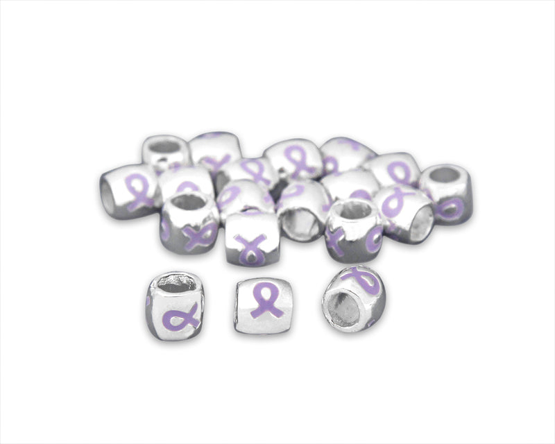 Lavender Ribbon Charms - Fundraising For A Cause