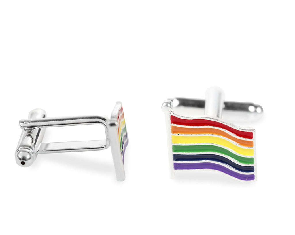 Rainbow Flag Cufflinks