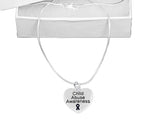 Child Abuse Awareness Heart Necklaces - Fundraising For A Cause