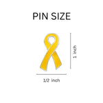 Childhood Cancer Ribbon Pins - Fundraising For A Cause