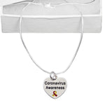 Coronavirus Awareness Heart Necklaces - Fundraising For A Cause