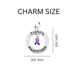 Crohn's Disease Awareness Hanging Charms - Fundraising For A Cause