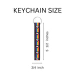 Daniel Quasar's "Progress Pride" Flag Lanyard Style Keychains - Fundraising For A Cause