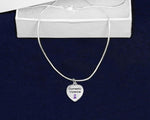 Domestic Violence Awareness Heart Necklaces - Fundraising For A Cause