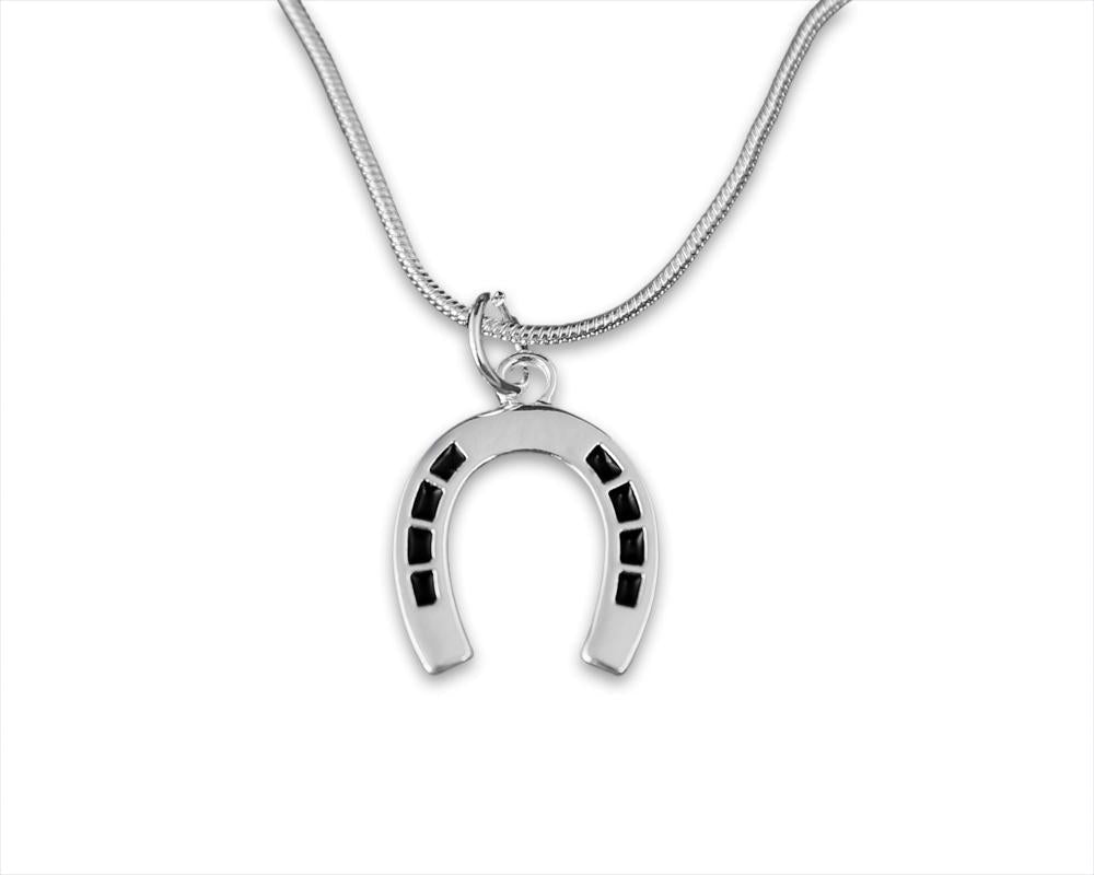 Elegant Horseshoe Charm Necklaces - Fundraising For A Cause