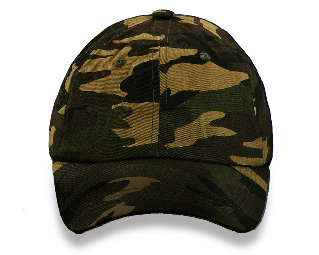 Green Camouflage Baseball Hats Wholesale, Bulk Camo Clothing