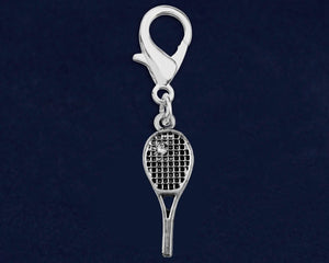 Tennis Racket Charm, Sports Lover Pendant Gift Shop