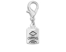 Load image into Gallery viewer, Box of Crayons Hanging Charms - Fundraising For A Cause
