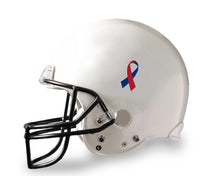 Load image into Gallery viewer, Small Red &amp; Blue Ribbon Decals - Fundraising For A Cause