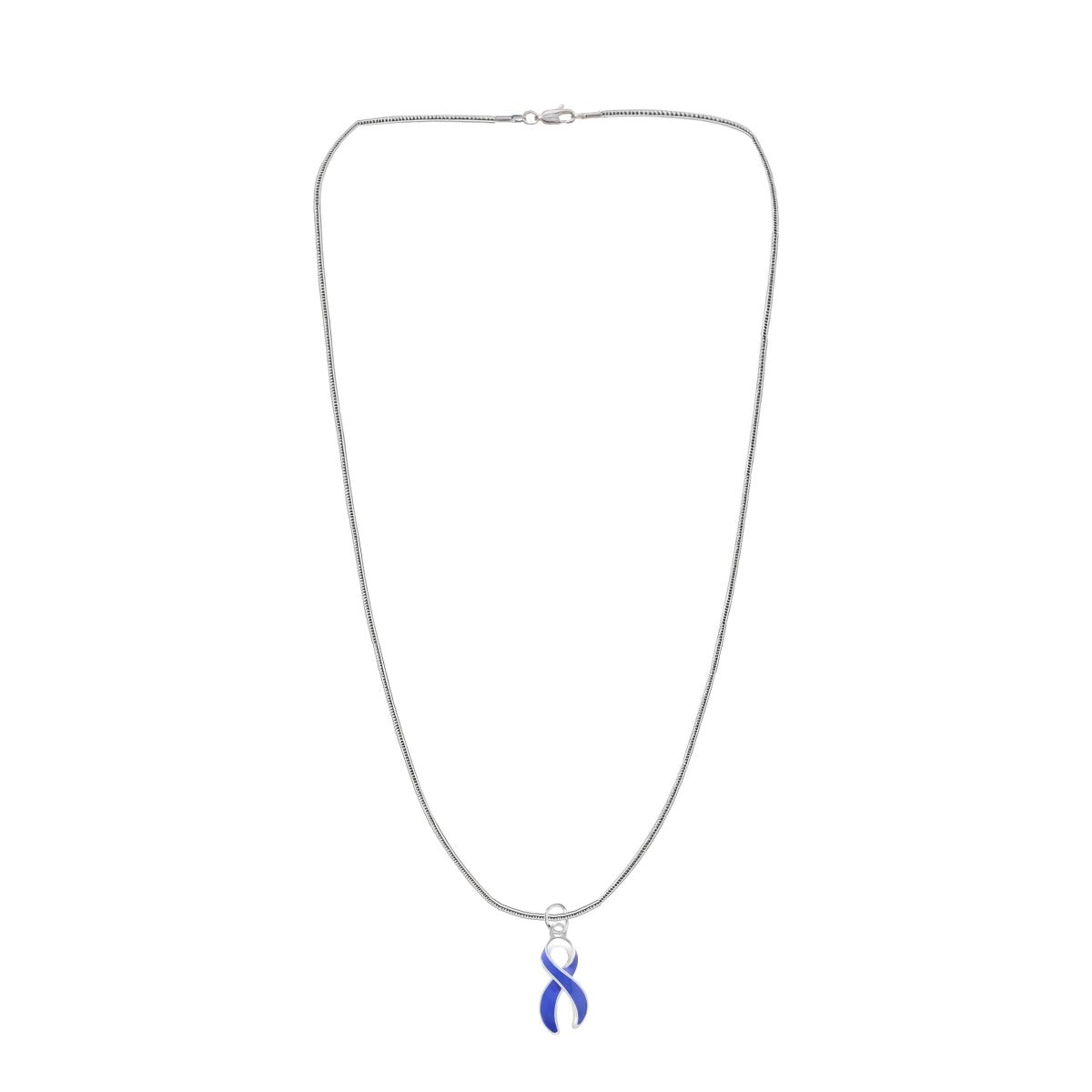 Large Periwinkle Ribbon Necklaces - Fundraising For A Cause