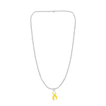Large Yellow Ribbon Necklaces - Fundraising For A Cause
