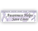 Lavender Ribbon Awareness Banner, Epilepsy Awareness Banner - Fundraising For A Cause