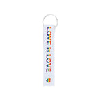Love Is Love Gay Pride Lanyard Style Keychains - Fundraising For A Cause