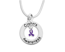 Load image into Gallery viewer, Crohn&#39;s Awareness Necklaces - Fundraising For A Cause