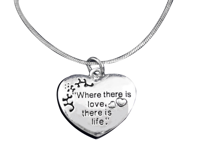 Where There Is Love Necklaces  - Fundraising For A Cause
