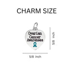 Ovarian Cancer Awareness Earrings - Fundraising For A Cause