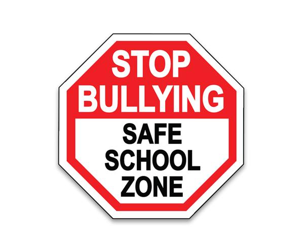 Stop Bullying Safe School Paper Signs Fundraising For A Cause