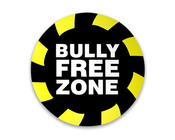 Bully Free Zone Paper Signs Fundraising For A Cause