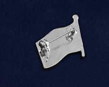 Load image into Gallery viewer, 15 Crystal American Flag Pins (15 Pins) - Fundraising For A Cause