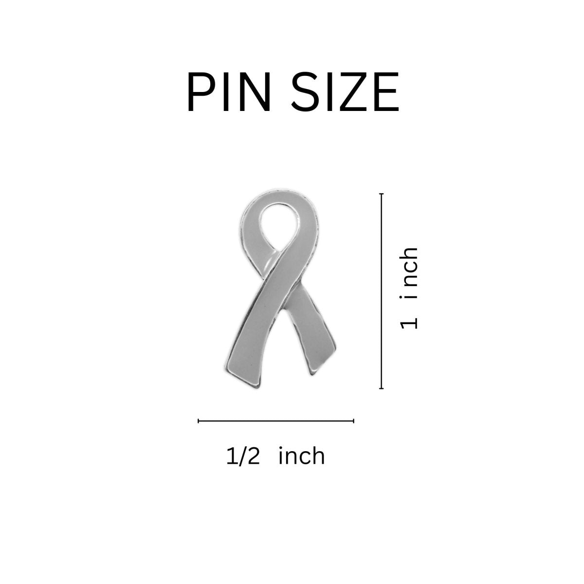 Parkinson's Disease Ribbon Pins - Fundraising For A Cause