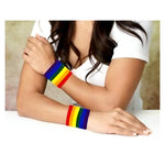 Rainbow Gay Pride Sport Sweat Bands - Fundraising For A Cause