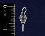Silver Tennis Charm Necklaces - Fundraising For A Cause