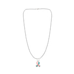 Small Pink & Teal Ribbon Necklaces - Fundraising For A Cause