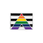 Straight Ally Pride Flag Pins - Fundraising For A Cause