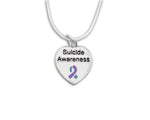 Suicide Awareness Heart Necklaces - Fundraising For A Cause