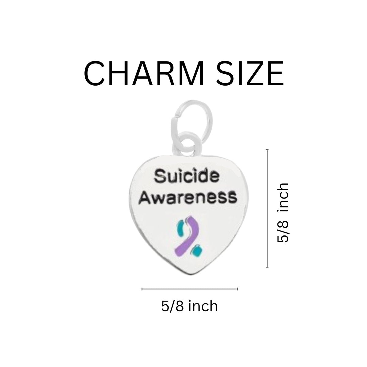 Suicide Awareness Teal & Purple Ribbon Bracelets - Fundraising For A Cause