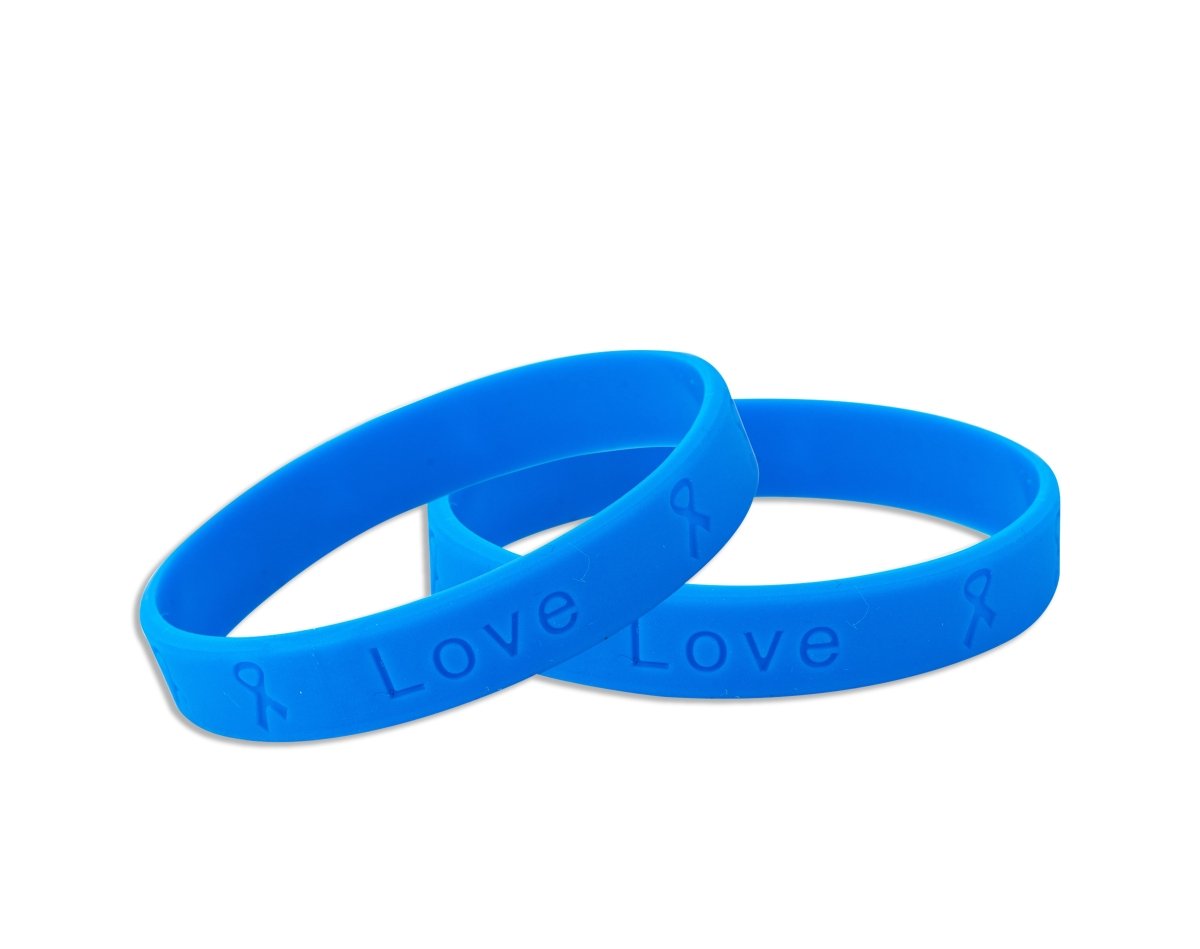 Adult Colon Cancer Awareness Silicone Bracelet Wristbands - Fundraising For A Cause