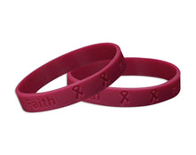 Load image into Gallery viewer, Adult Multiple Myeloma Awareness Silicone Bracelet Wristbands - Fundraising For A Cause