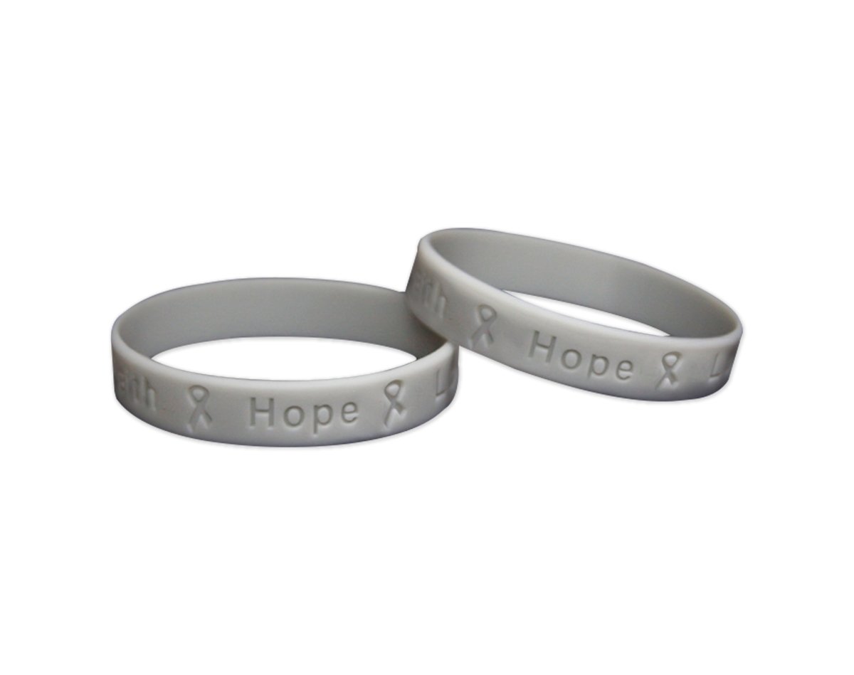 Adult Parkinson's Awareness Silicone Bracelet Wristbands - Fundraising For A Cause
