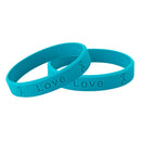 Adult Sexual Assault Awareness Silicone Bracelet Wristbands - Fundraising For A Cause